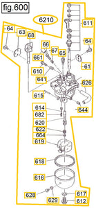 EH12-6210 CARBURADOR MOTOR EH12-2