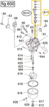 Cargar imagen en el visor de la galería, EH12-611 VARILLA ACELERADOR MOTOR EH12-2