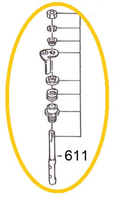 EH12-611 VARILLA ACELERADOR MOTOR EH12-2