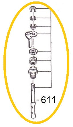 EH12-611 VARILLA ACELERADOR MOTOR EH12-2