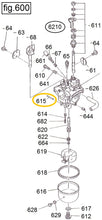 Cargar imagen en el visor de la galería, EH12-615 PERNO AHOGADOR MOTOR EH12-2