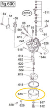 Cargar imagen en el visor de la galería, EH12-616 CAMARA DEL FLOTADOR MOTOR EH12-2