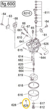 Cargar imagen en el visor de la galería, EH12-629 EMPAQUE  MOTOR EH12-2
