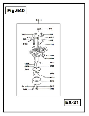 EX21-6418 EMPAQUE CAMARA ROBIN
