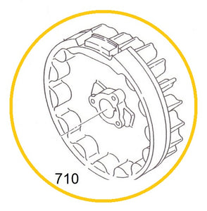 EH12-710 MAGNETO COMPLETO MOTOR EH12-2