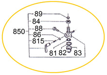 Cargar imagen en el visor de la galería, EH12-850 LLAVE DE PASO MOTOR EH12-2