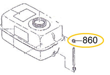 Cargar imagen en el visor de la galería, EH12-860 MANGUERA MOTOR EH12-2