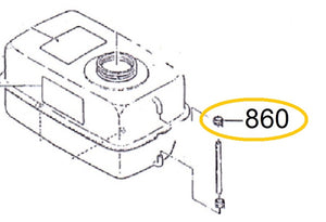 EH12-860 MANGUERA MOTOR EH12-2