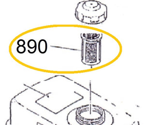 EH12-890 CEDAZO DEL TANQUE MOTOR EH12-2