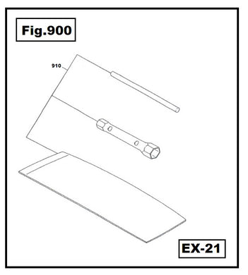 EX21-910 JUEGO DE ACCESORIO ROBIN
