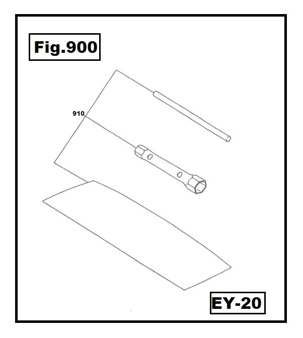 EY20-910 KIT DE ACCESORIOS ROBIN